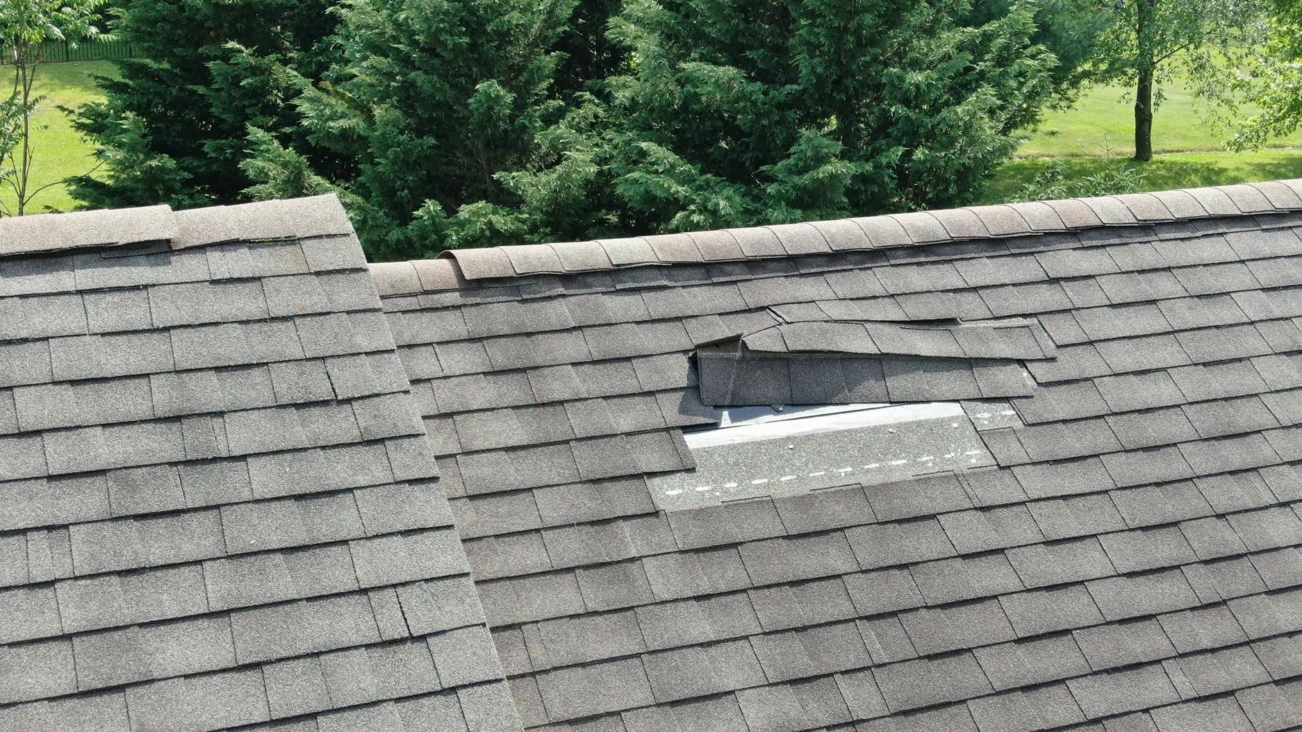 Storm damage roof repair in Valparaiso IN with insurance assistance